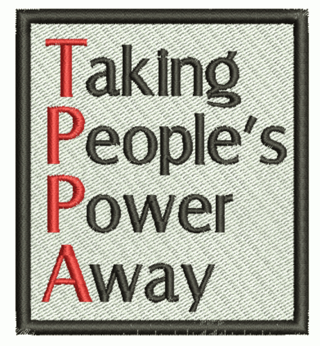 TPPA taking power away 80x75